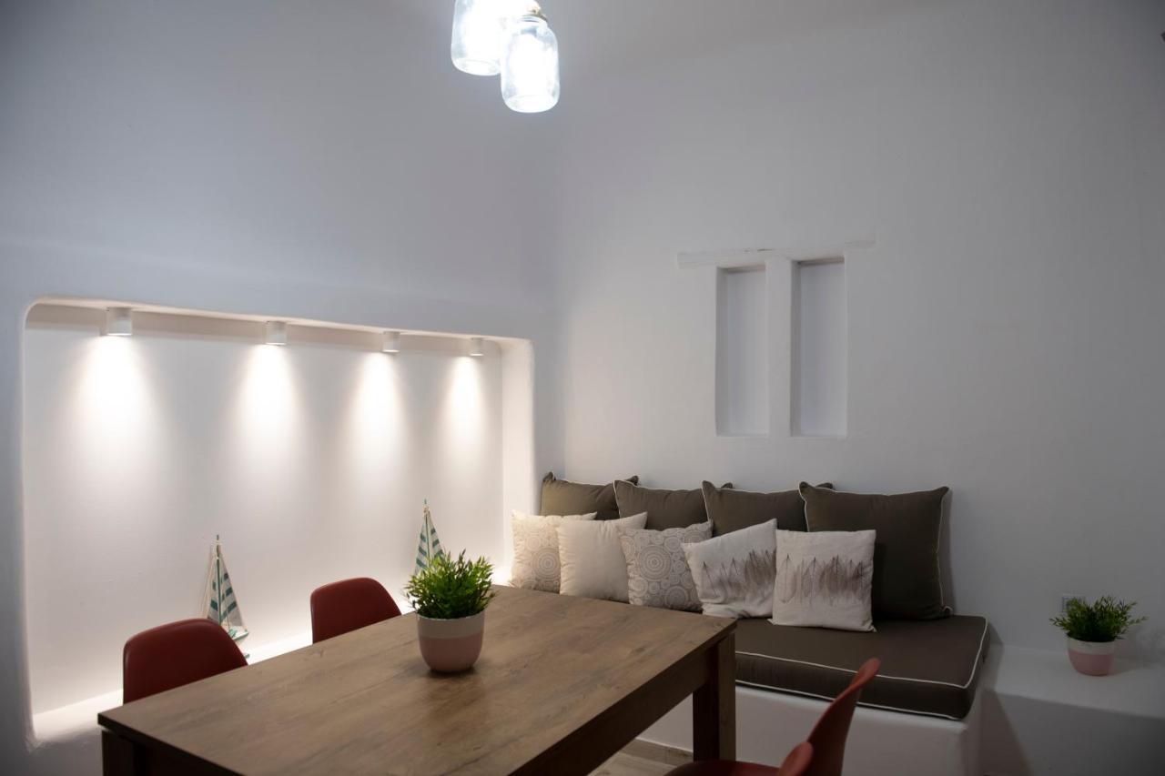 Superior Beachfront Apartment 1 With View To The Aegean Sea Panormos  Luaran gambar